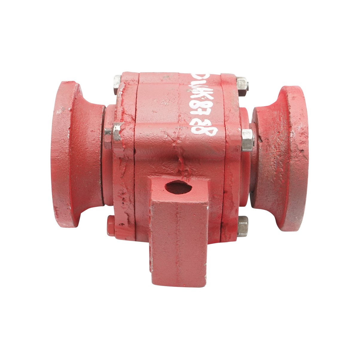 Lagar disc GD 3,2 asamblat cu rulmenti 32011 si semimosoare - patrat de 30,5